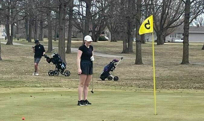 Lake of the Woods Girls Golf Team played at two meets last week. Photo submitted by Samantha Lyon